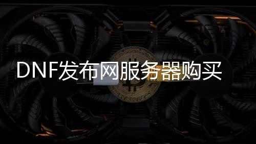 DNF发布网处事器购置